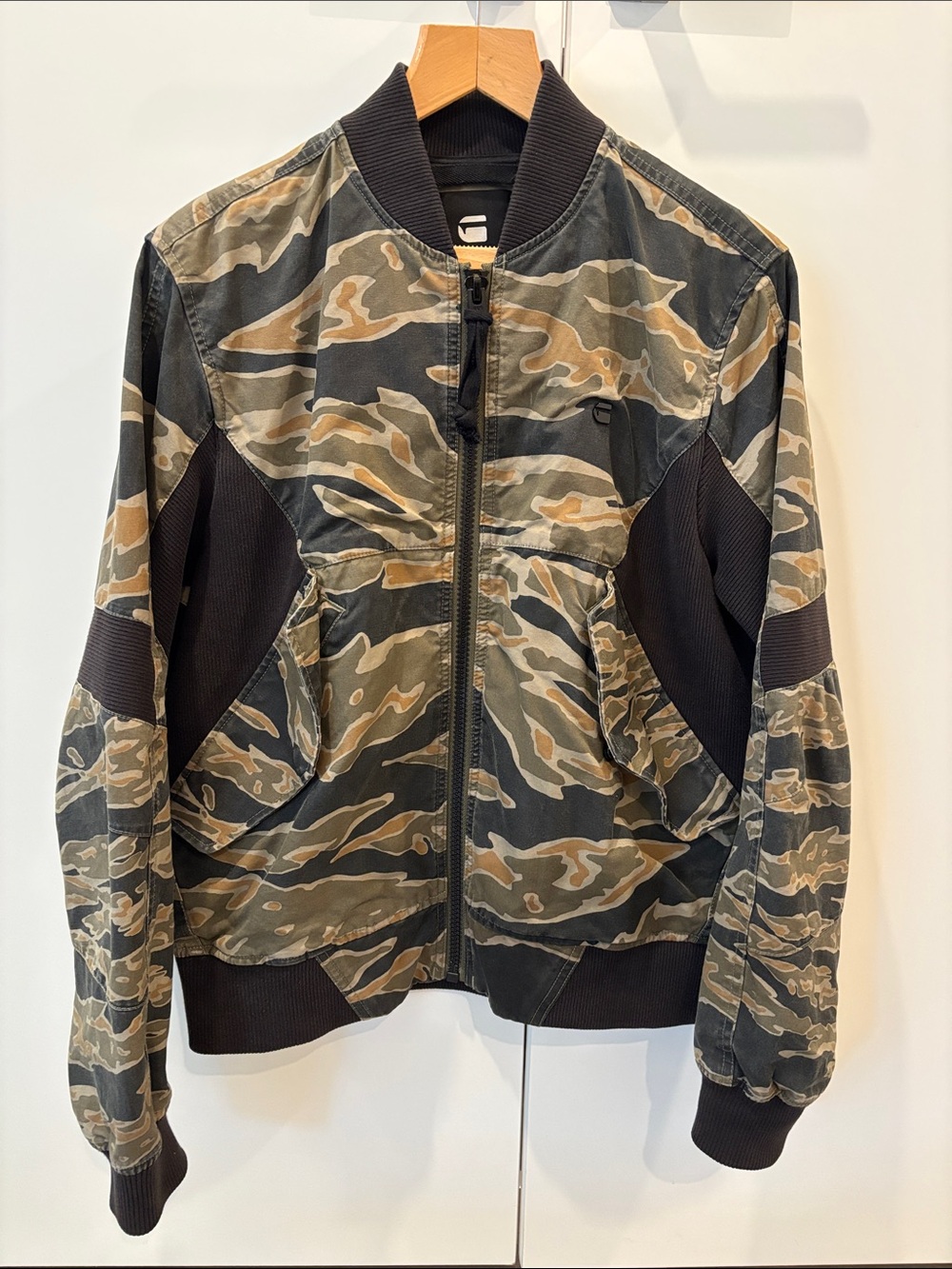 G-Star Raw Black Collar Jacket